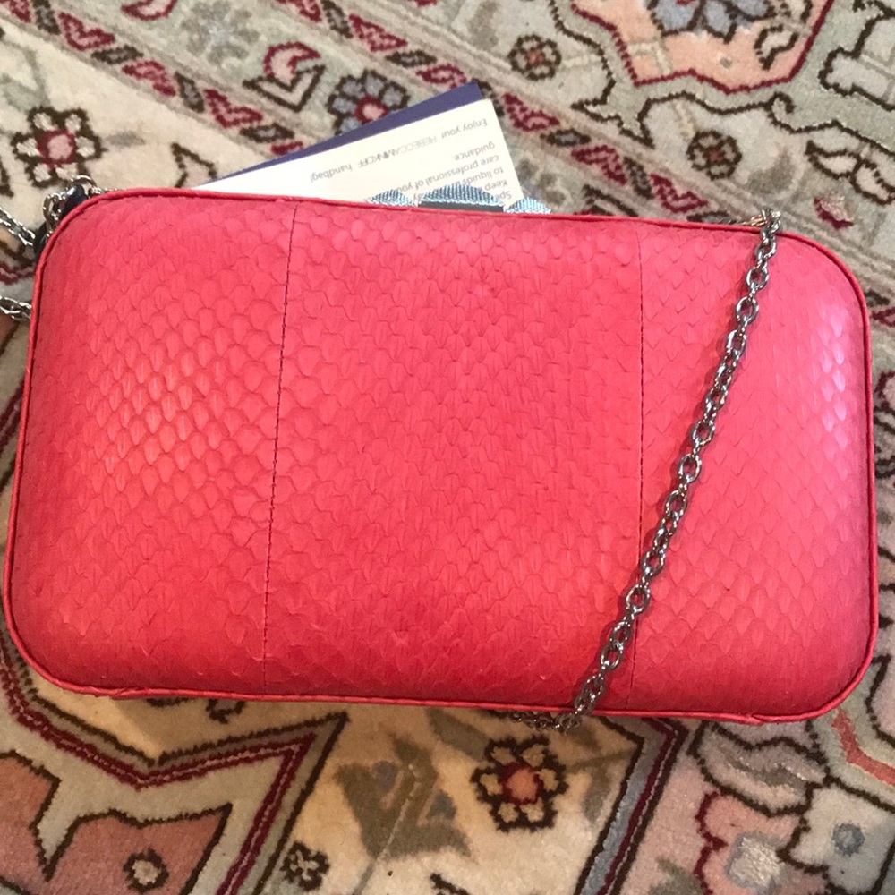 Pink RebeccaMinkoff crossbody bag